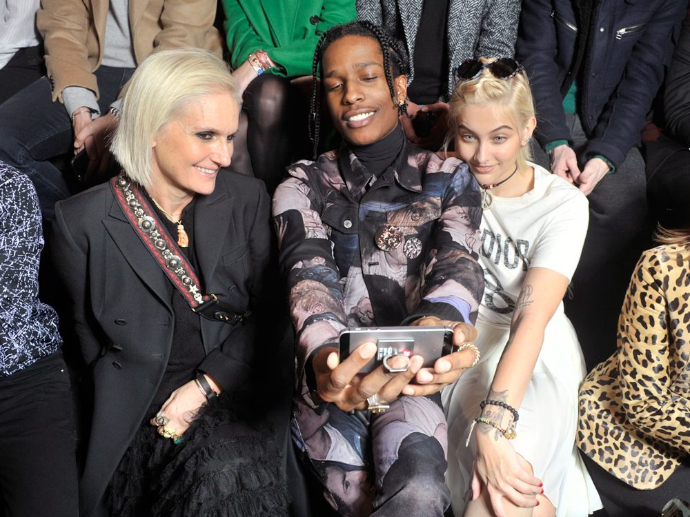 Maria Grazia Chiuri Travis Scott Maria Grazia Chiuri Travis Scott