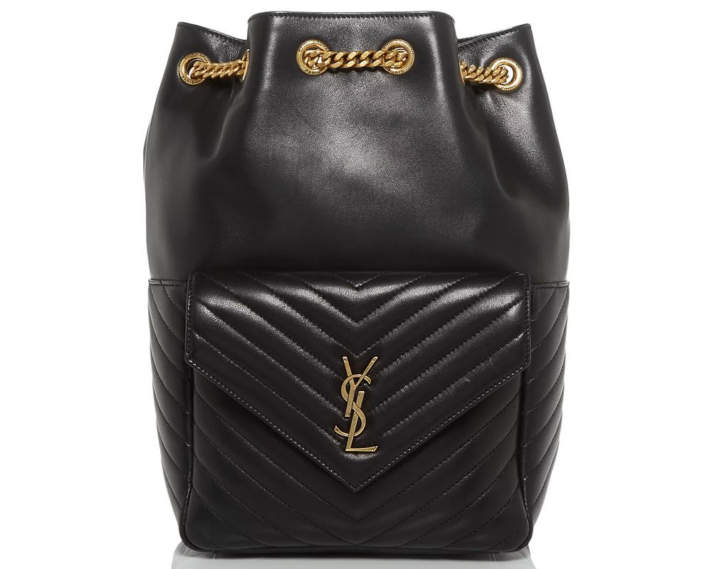 Saint Laurent Drawstring Backpack