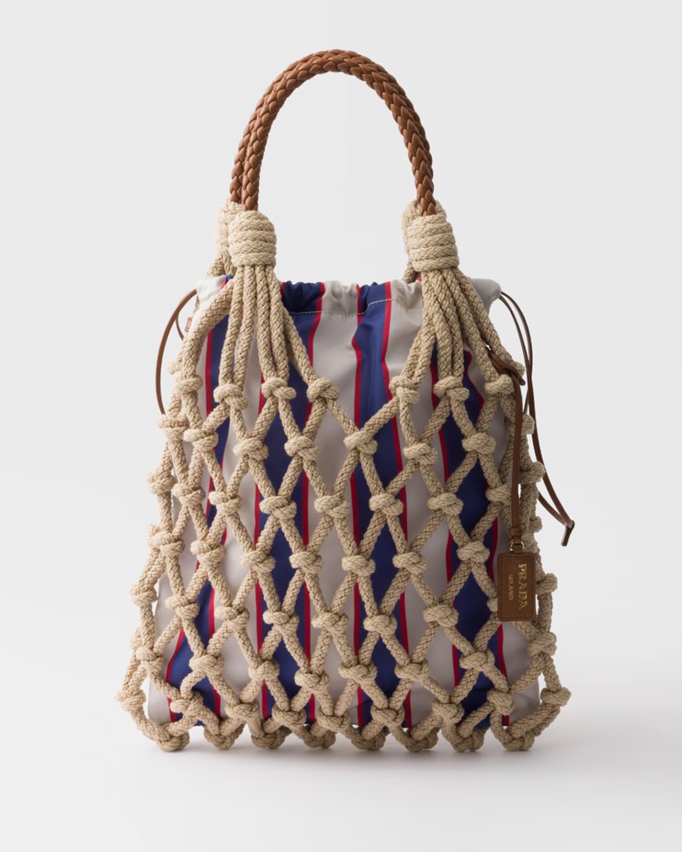 prada Prada Noue? medium cotton macrame? bag