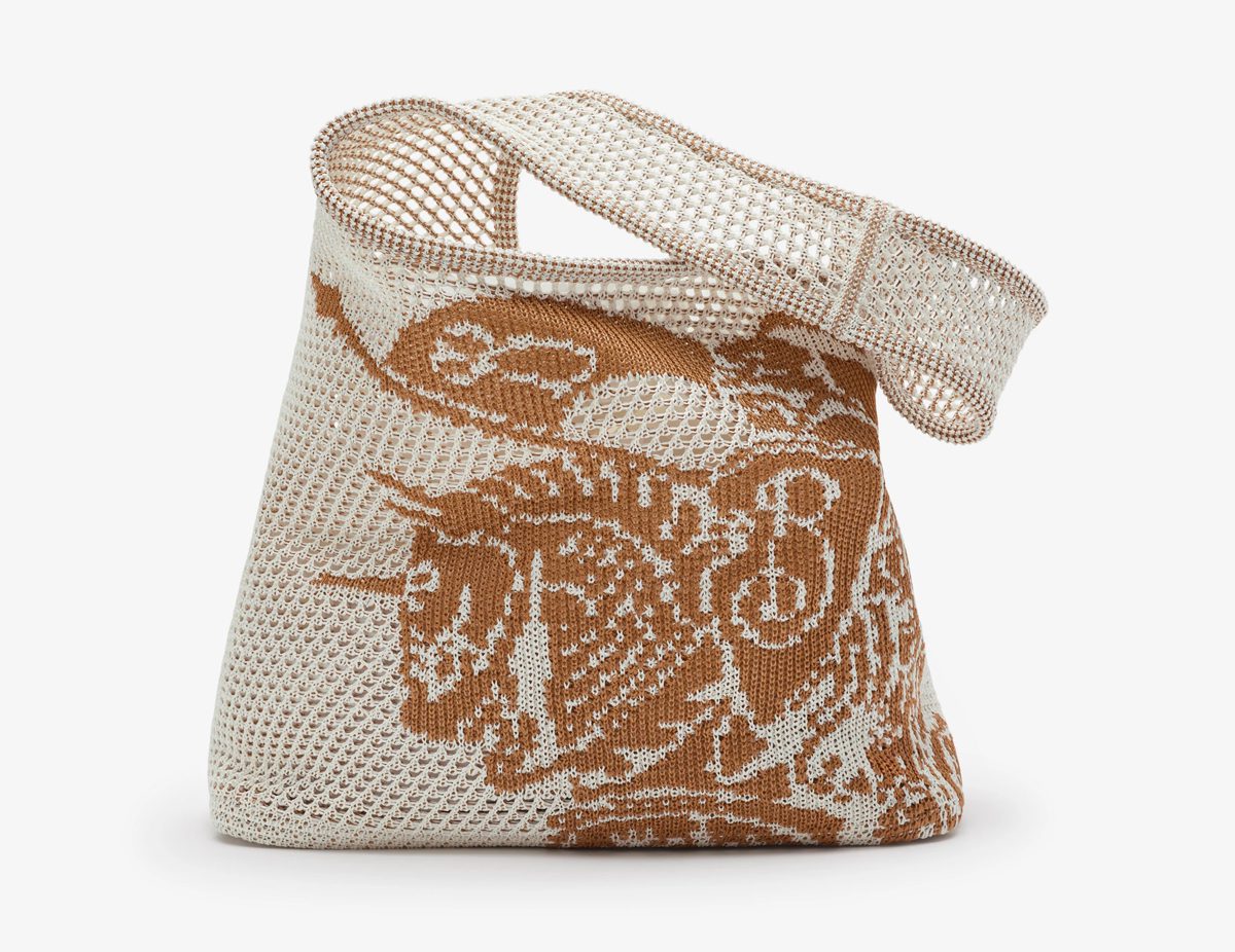 Burberry Large EKD Crochet Bag