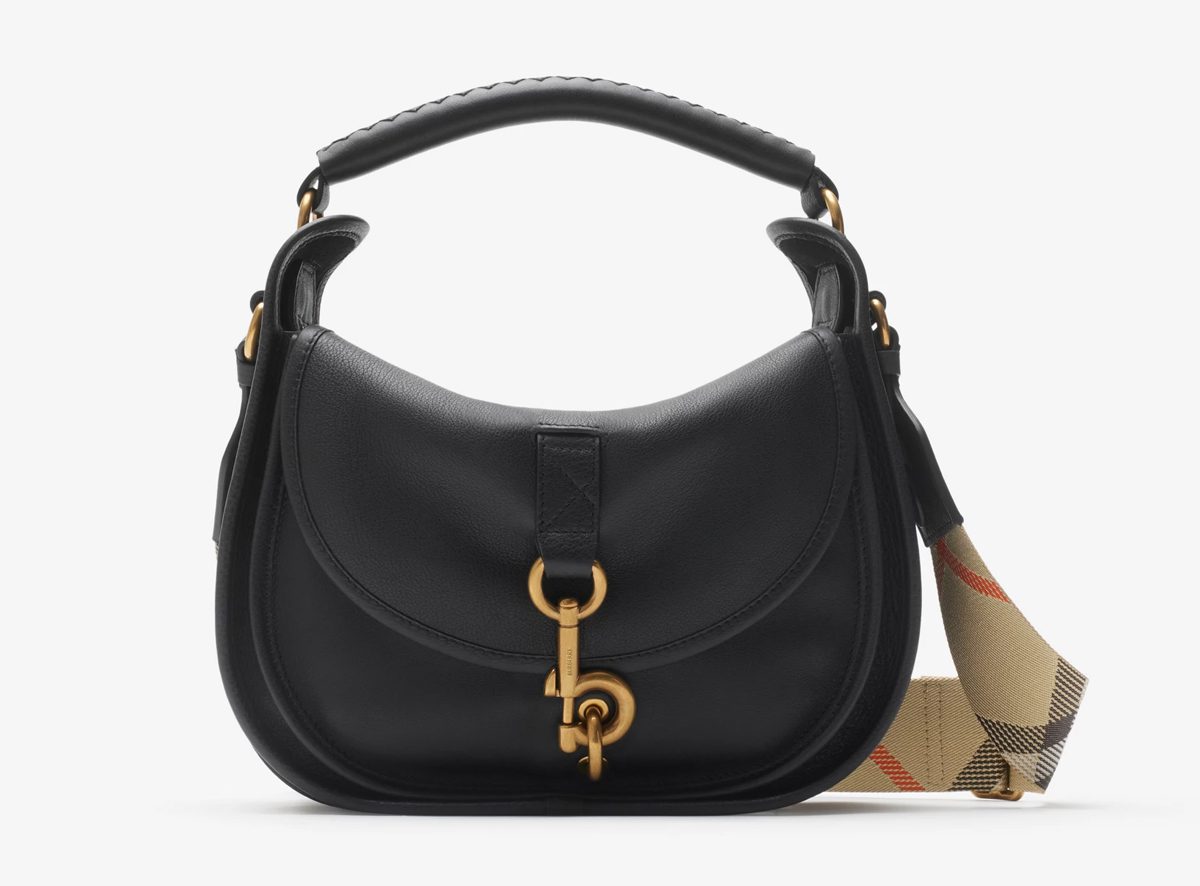 Burberry Small B Clip Messenger Bag