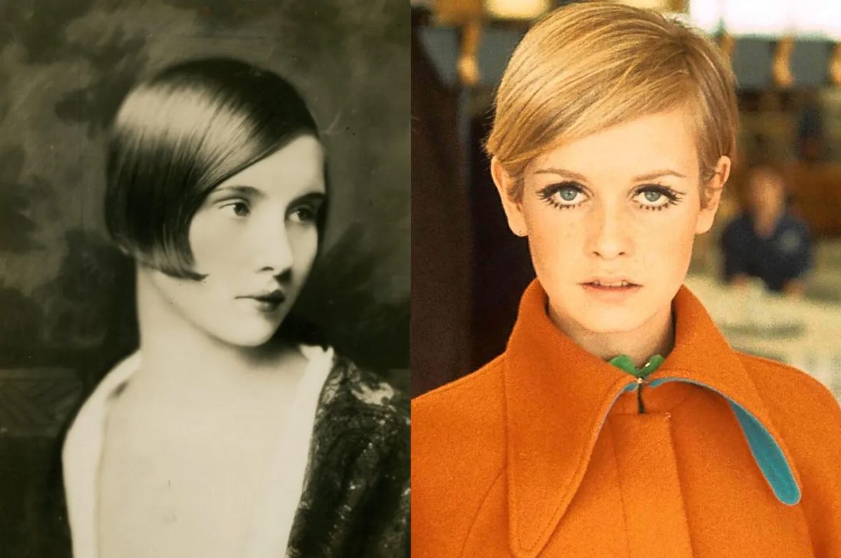Edythe Baker and Twiggy