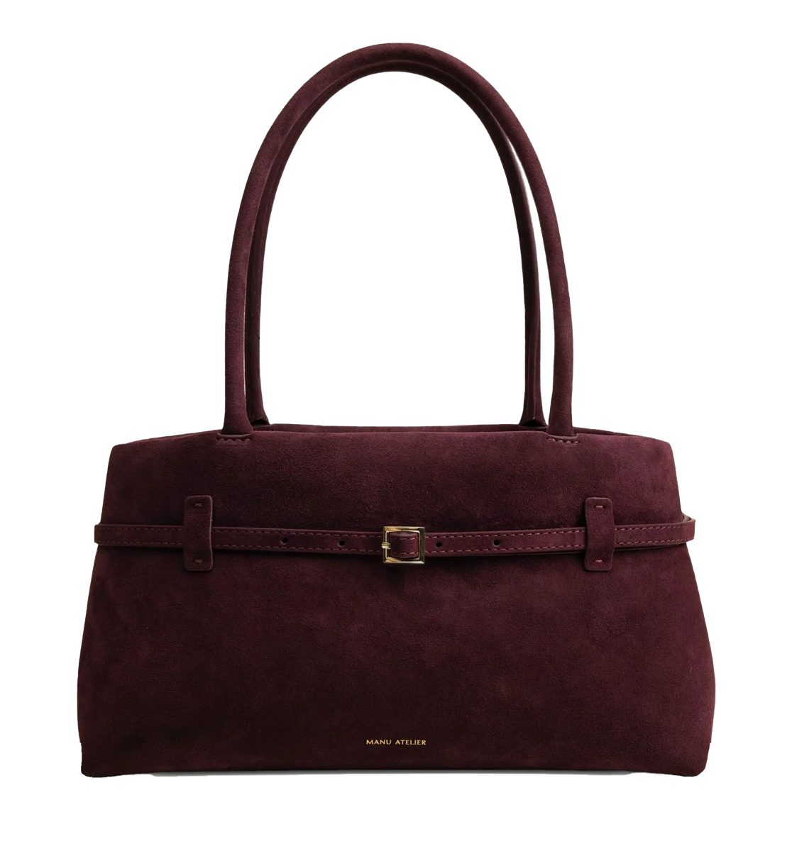 Manu Atelier Le Cambon East West suede tote bag Manu Atelier Le Cambon East West suede tote bag
