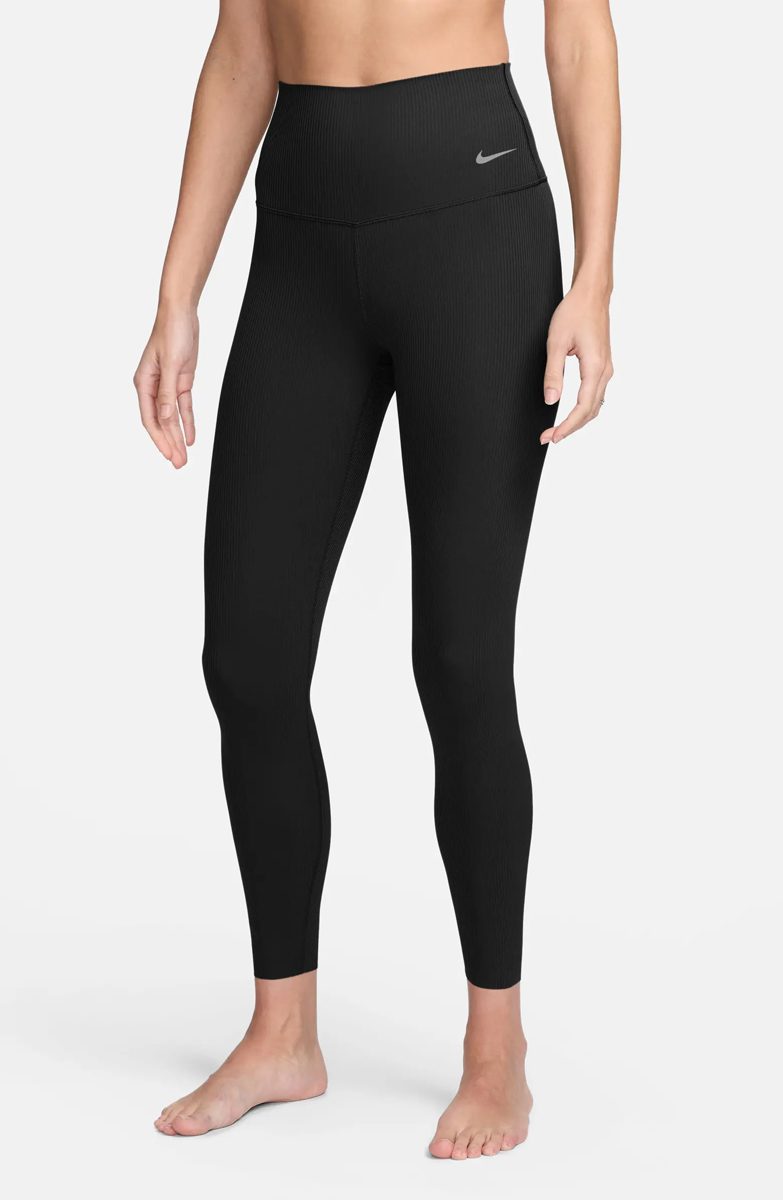 Nike Zenvy Gentle Support High Waist Rib Leggings Nike Zenvy Gentle Support High Waist Rib Leggings