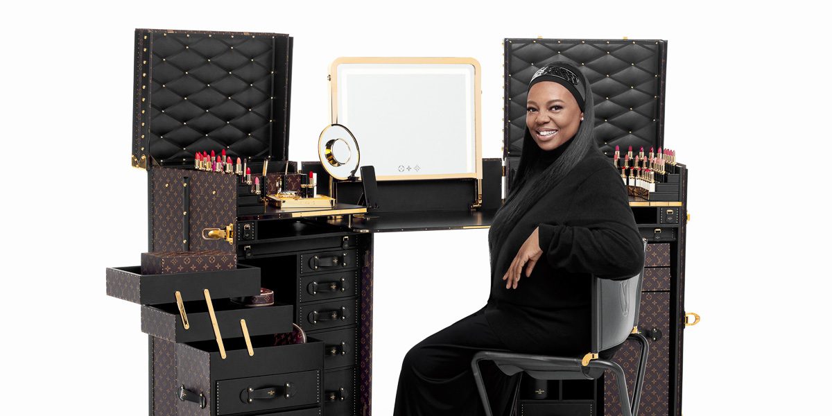 Pat McGrath shot by Steven Meisel for Louis Vuitton