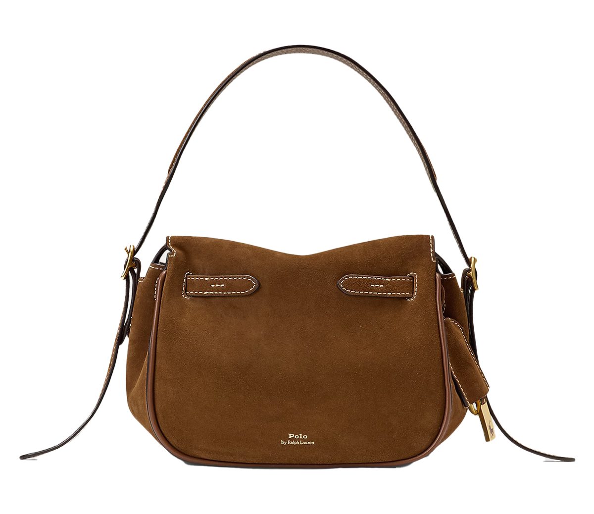 Ralph Lauren Polo ID Suede Mini Satchel Ralph Lauren Polo ID Suede Mini Satchel