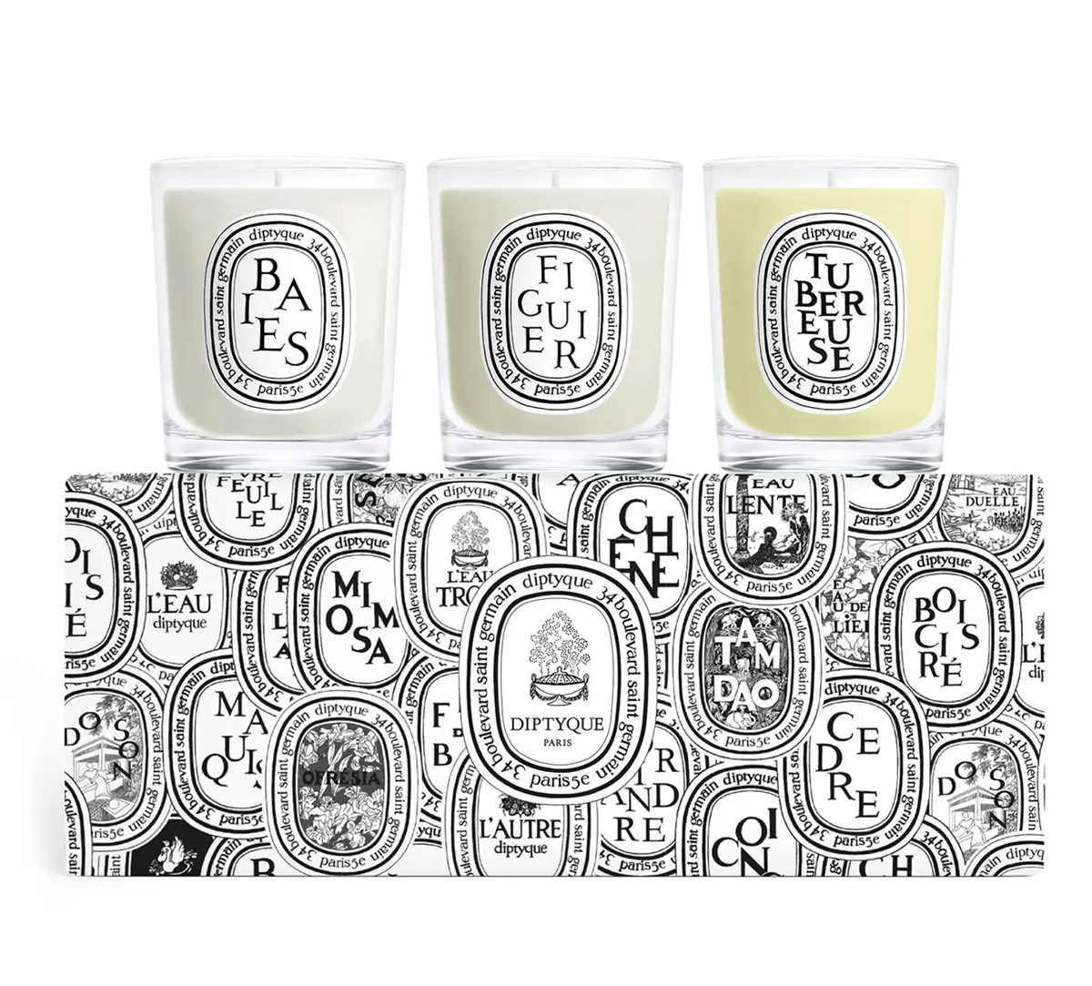 diptyque Iconic Candle Gift Set (Anniversary Exclusive) $138 Value diptyque Iconic Candle Gift Set (Anniversary Exclusive) $138 Value