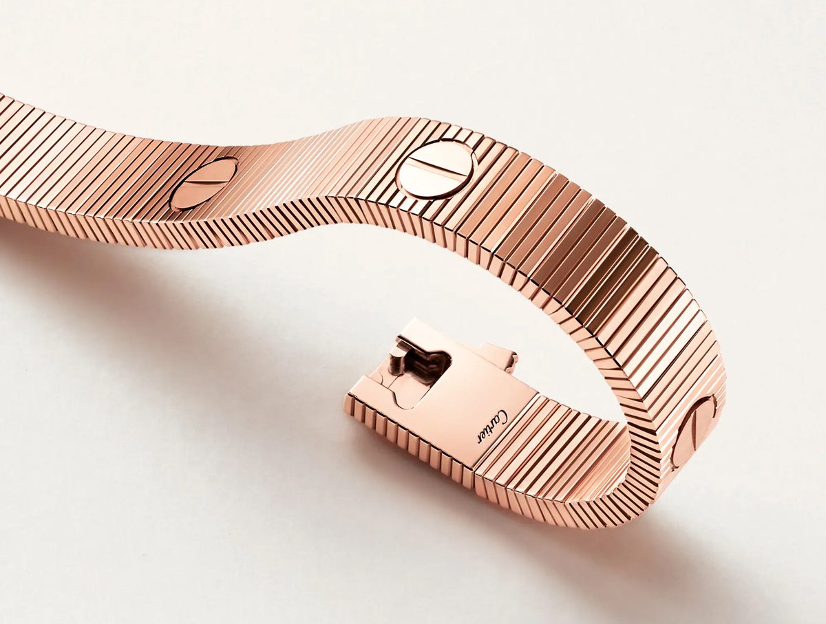 Cartier LOVE Unlimited Bracelet, flexible in pink gold