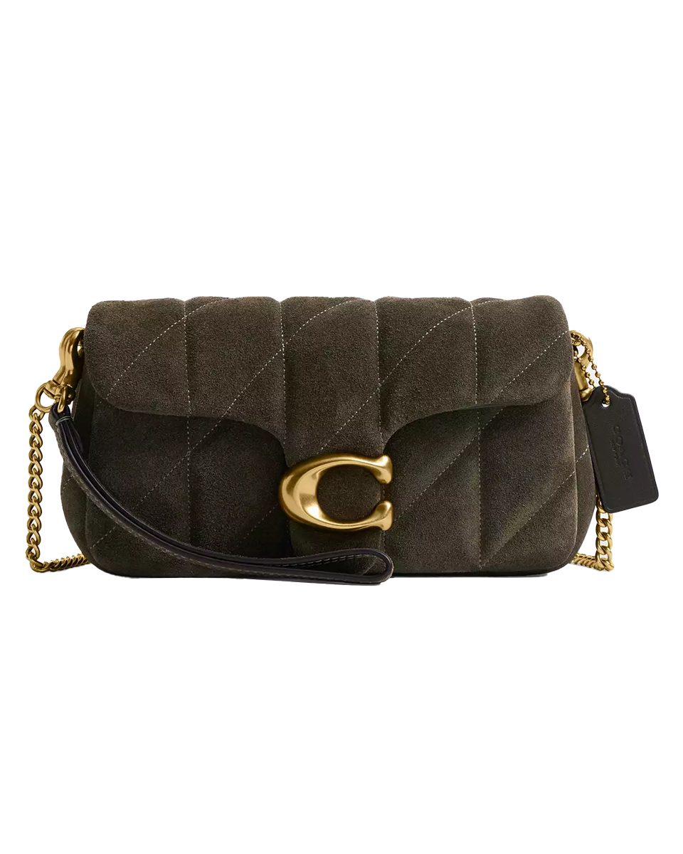 Coach Tabby Chain Crossbody Bag 19 With Quilting