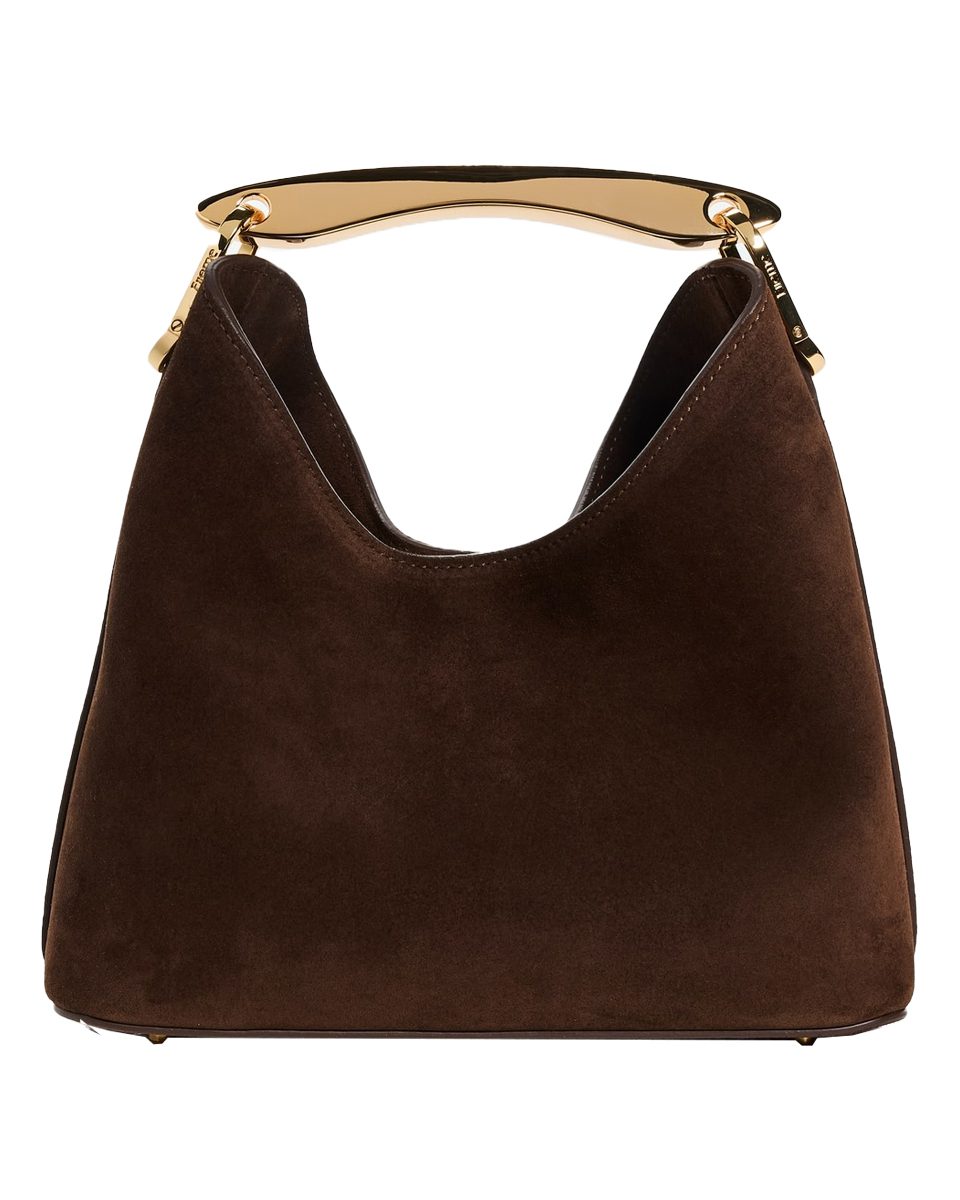 Elleme Boomerang Small Suede Bag