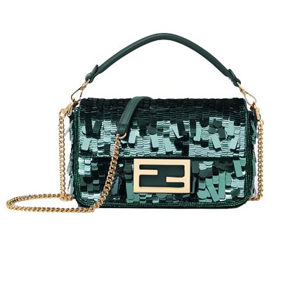 Fendi Baguette Mini Sequins