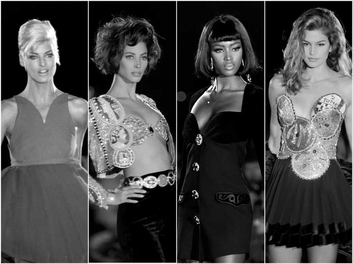 Gianni Versace Fall 1991 Runway