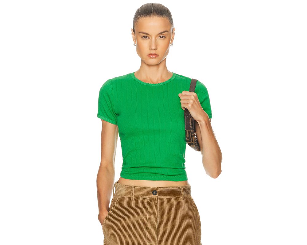 Le Set Pointelle Tee Le Set Pointelle Tee
