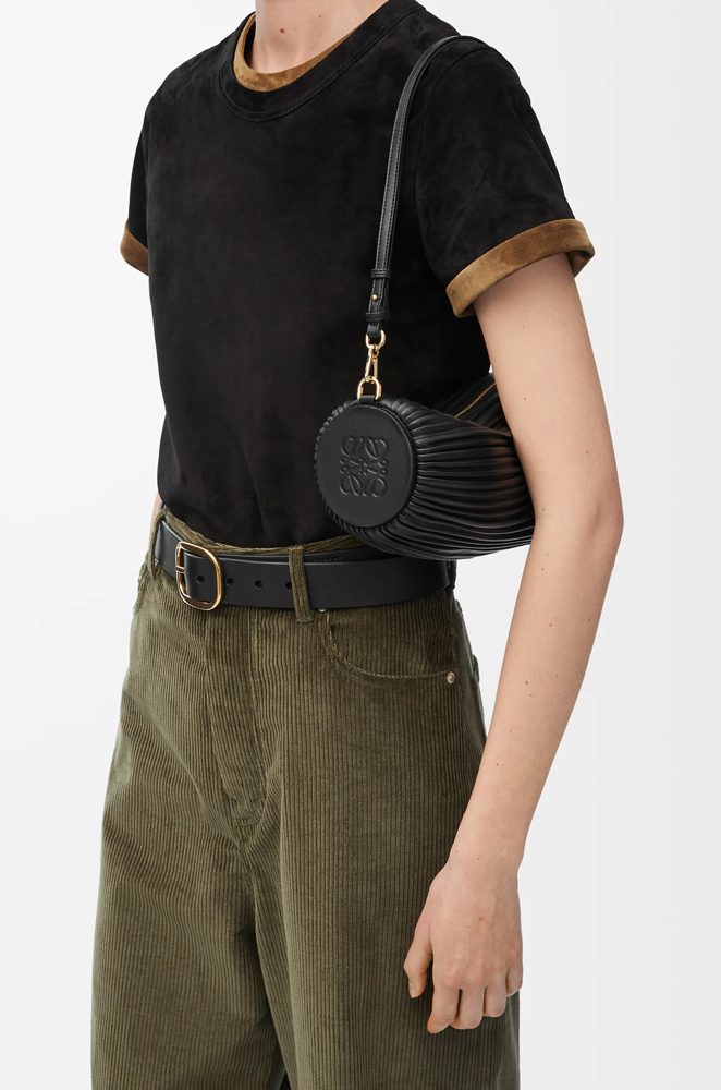 Loewe Bracelet Pouch Black