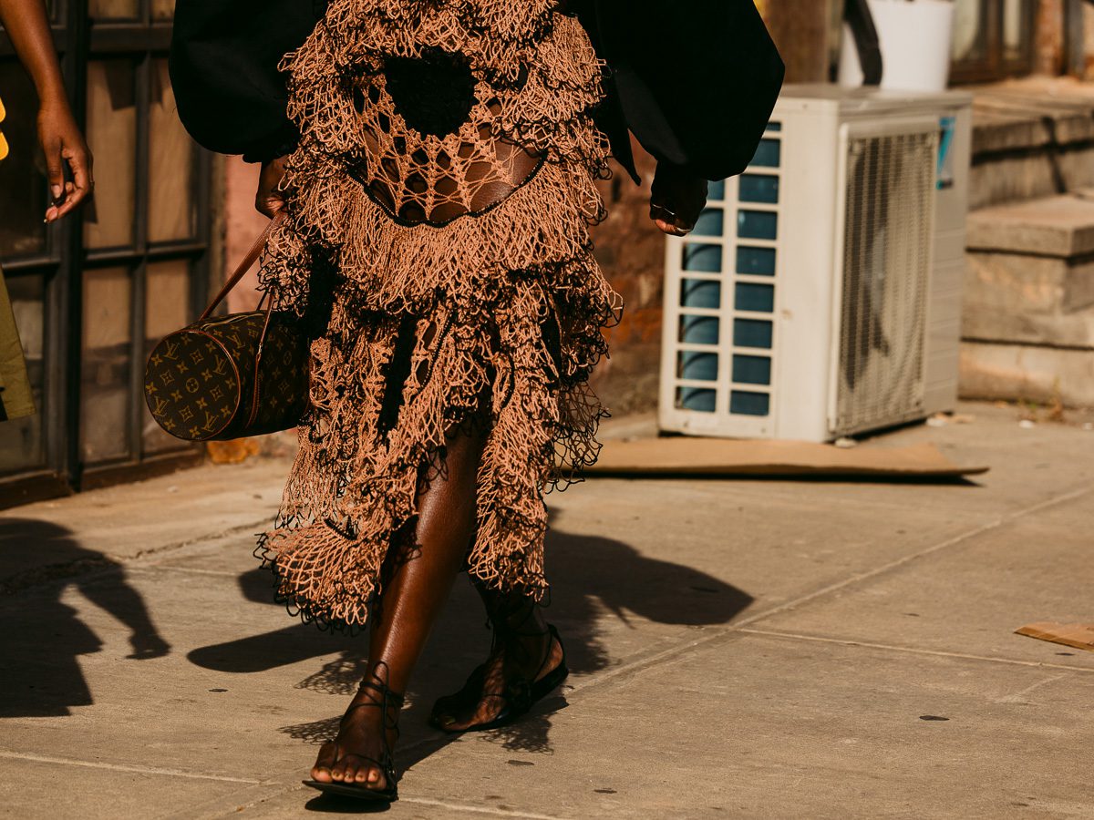 NYFW Street Style Bags LV Papillion 1