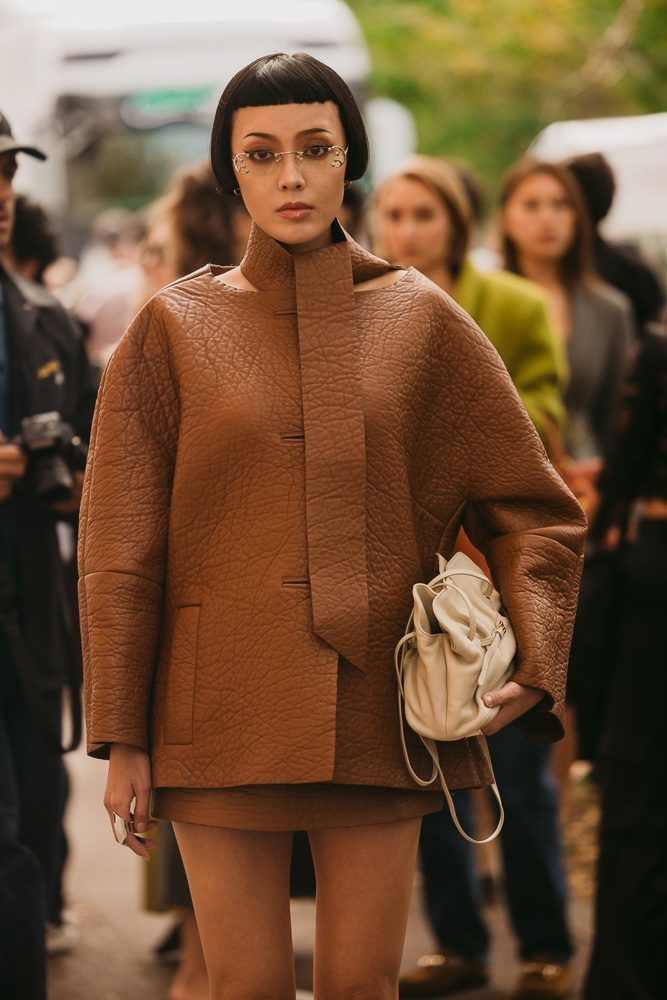 Prada MFW Spring 2026 Street STyle Bags 7