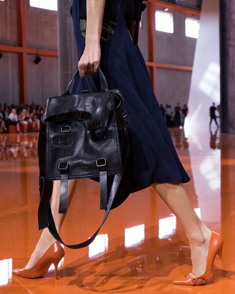 Prada SS26 Leather Messenger