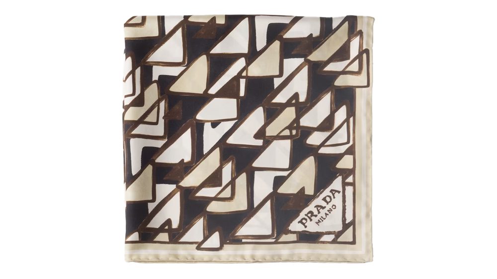 Prada Triangle Scarf Prada Triangle Scarf