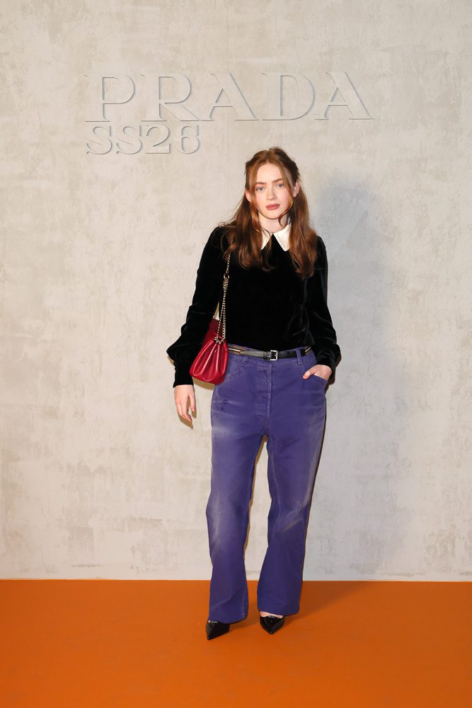 Sadie Sink Prada SS26 1