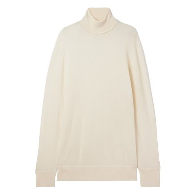THE ROW Lizzy oversized cashmere turtleneck sweater