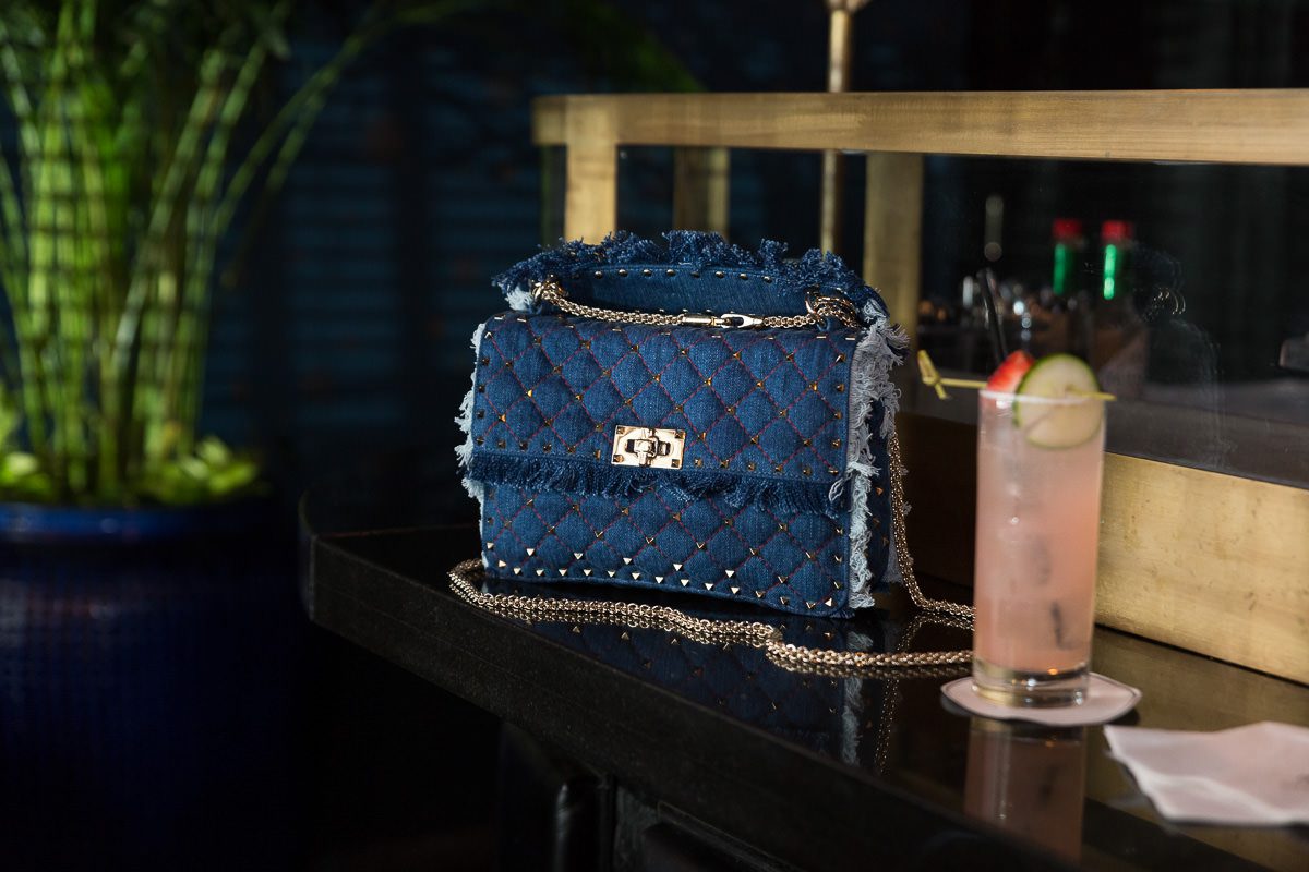 Valentino Denim Rockstud Bag 3 Valentino Denim Rockstud Bag 3