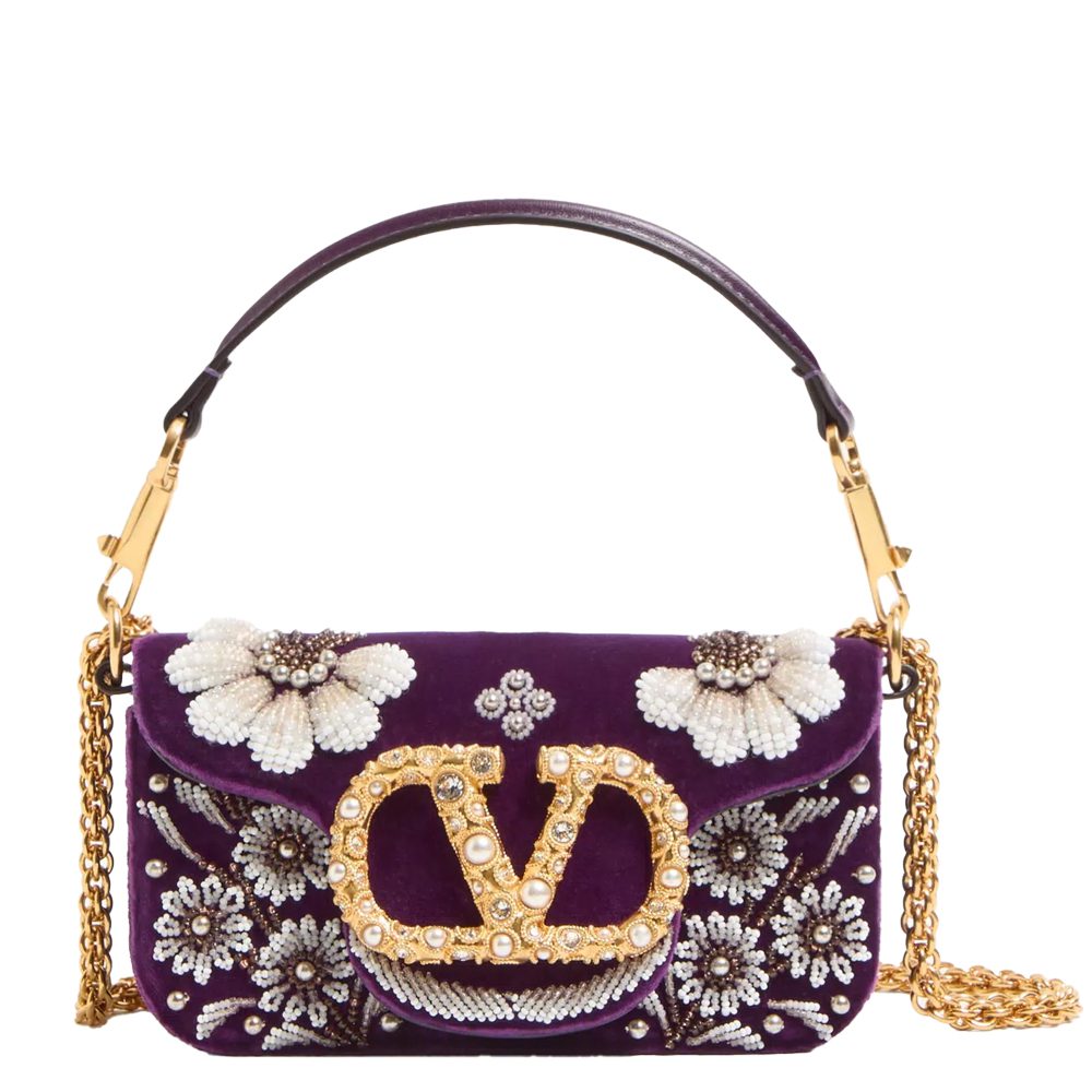 Valentino Garavani Loco Small Embroidered Bag