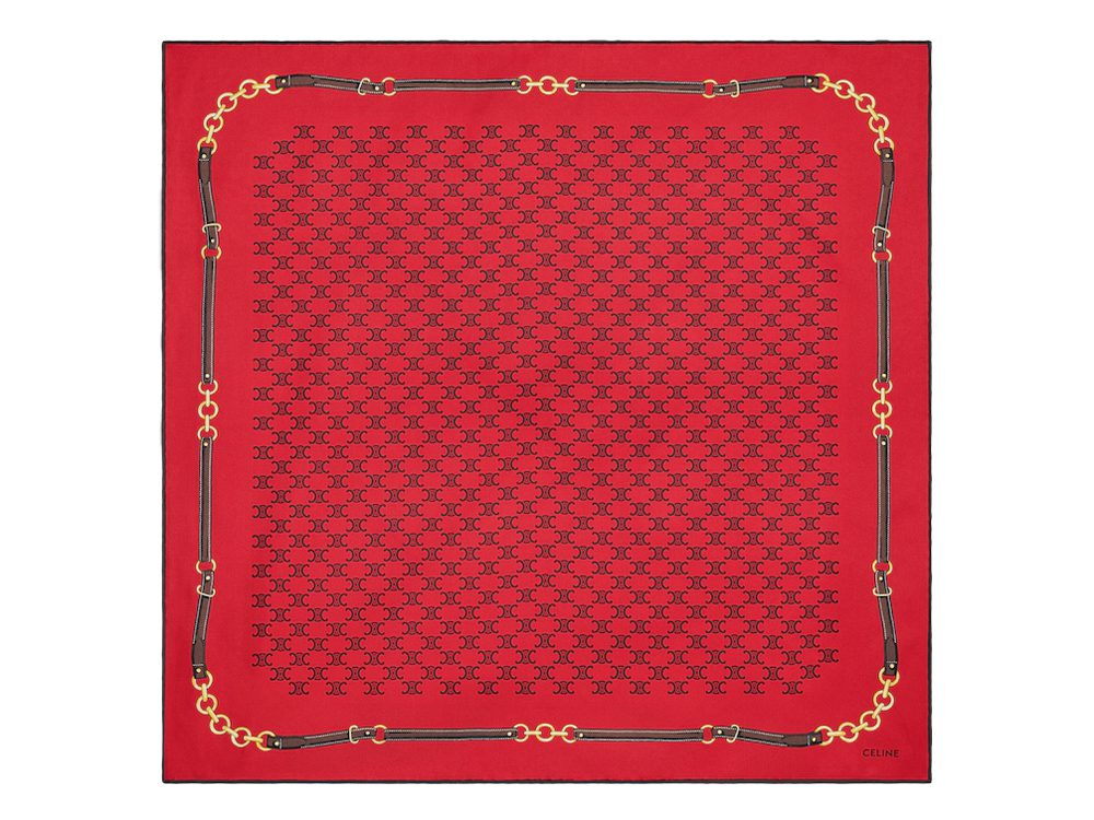 Celine Silk Scarf Celine Silk Scarf