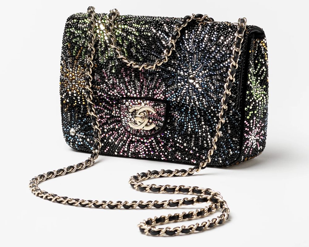 Chanel Swarovski Flap