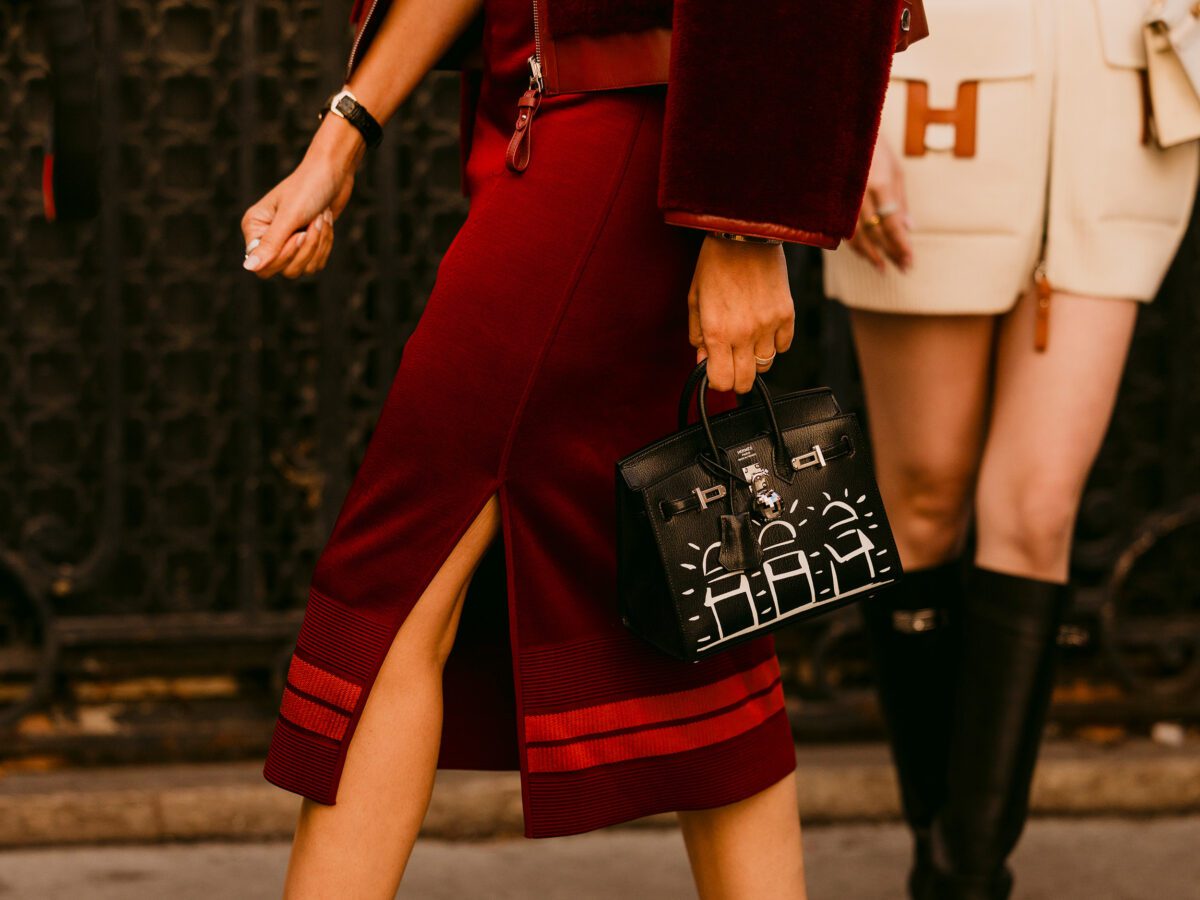 Hermes street style Birkin