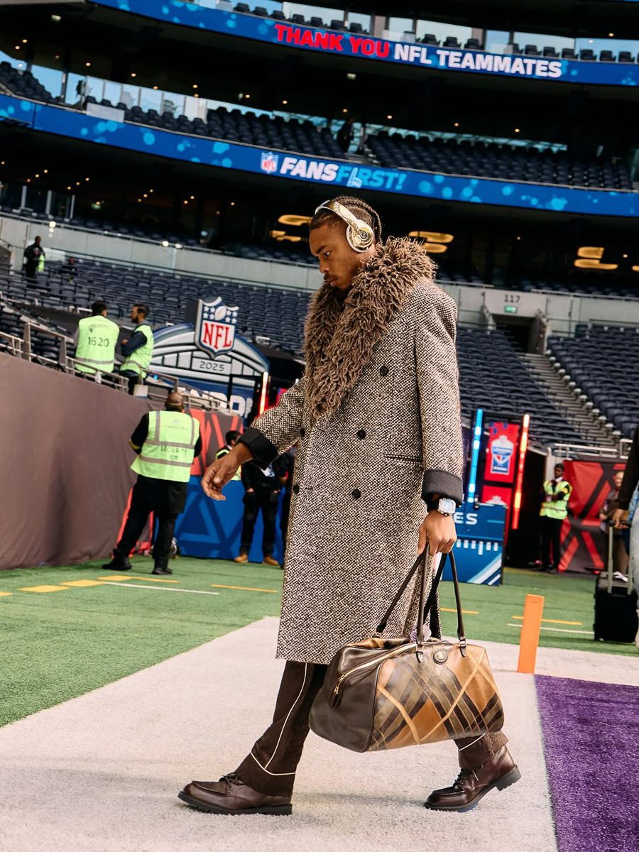 Justin Jefferson Burberry