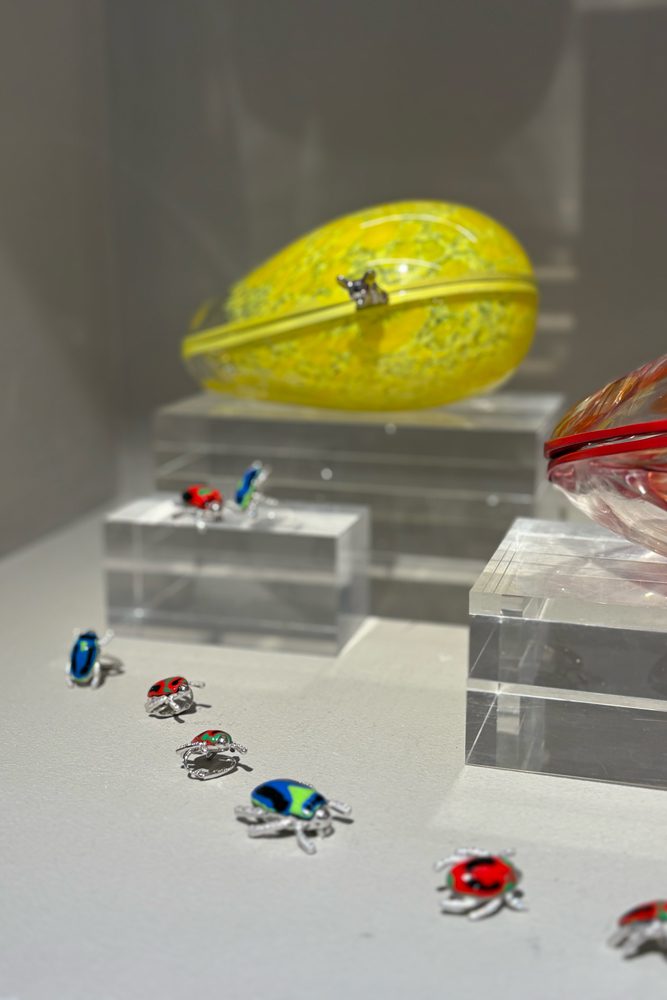 Loewe SS26 Murano Glass Clutch