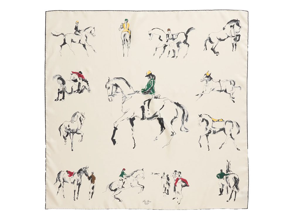 Loro Piana Hose Silk Scarf Loro Piana Hose Silk Scarf