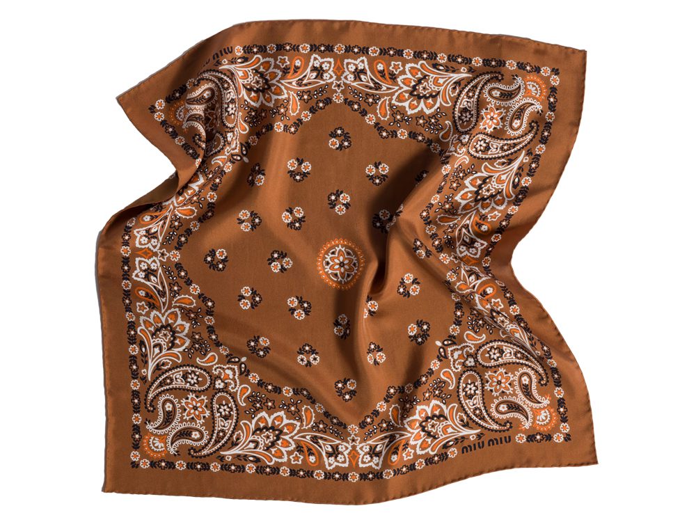 Miu Miu Silk Scarf Miu Miu Silk Scarf