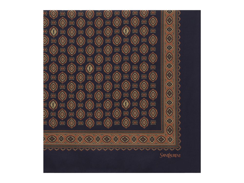 Saint Laurent Silk Scarf Saint Laurent Silk Scarf
