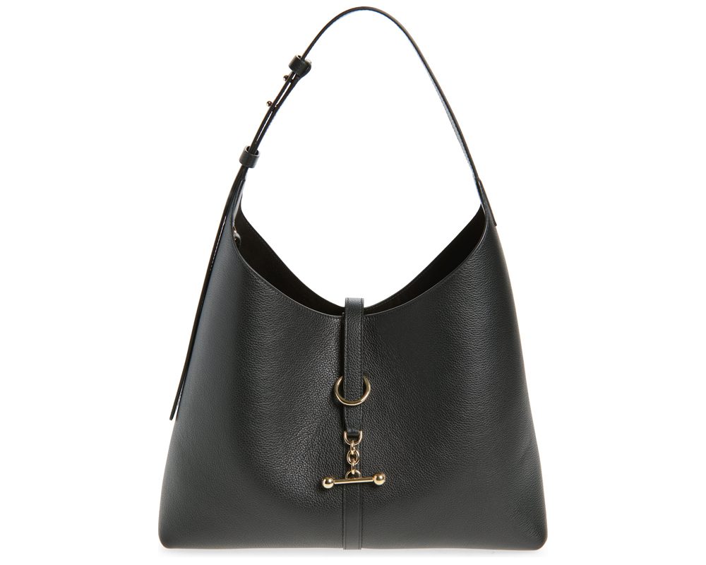 Strathberry Kite Hobo Black Strathberry Kite Hobo Black