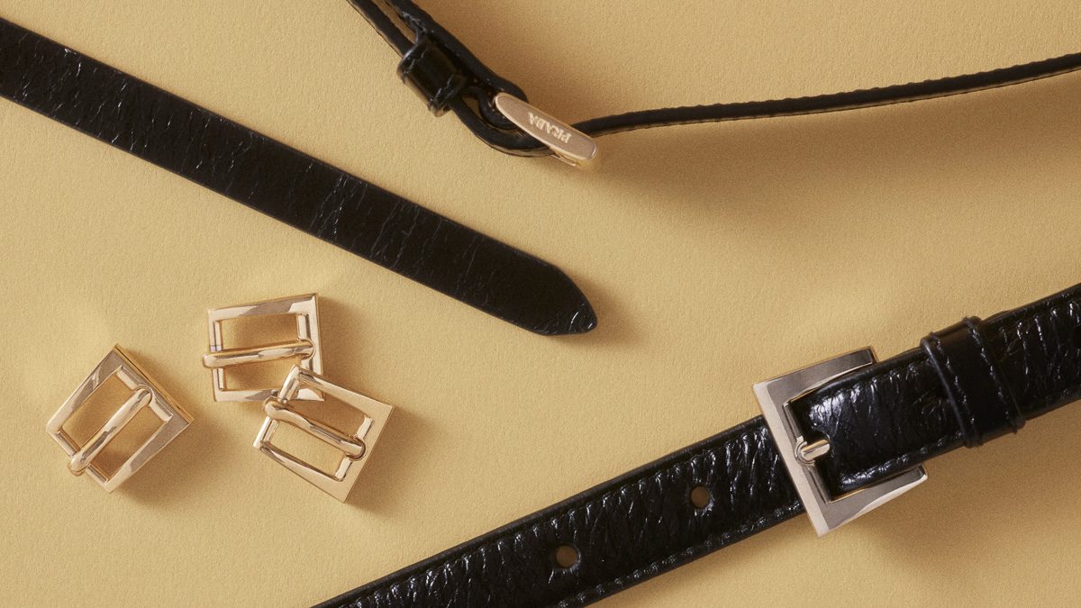 The Prada Belt Is a House Emblem6