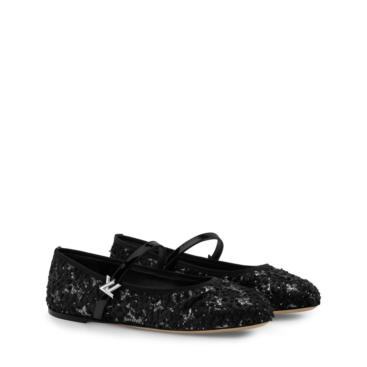louis vuitton romy flat ballerina ASPS3TTW02 PM2 Front view louis vuitton romy flat ballerina ASPS3TTW02 PM2 Front view