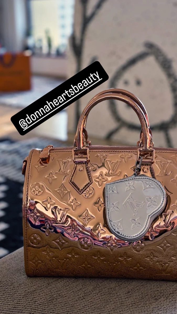 louis vuitton speedy 25 copper mirror monogram