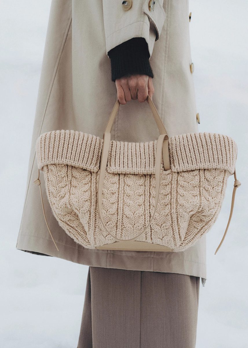 polene Cyme Mini Edition Merino Ecru polene Cyme Mini Edition Merino Ecru