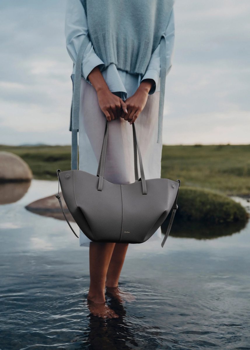 polene Cyme Mini Edition Textured Stone polene Cyme Mini Edition Textured Stone