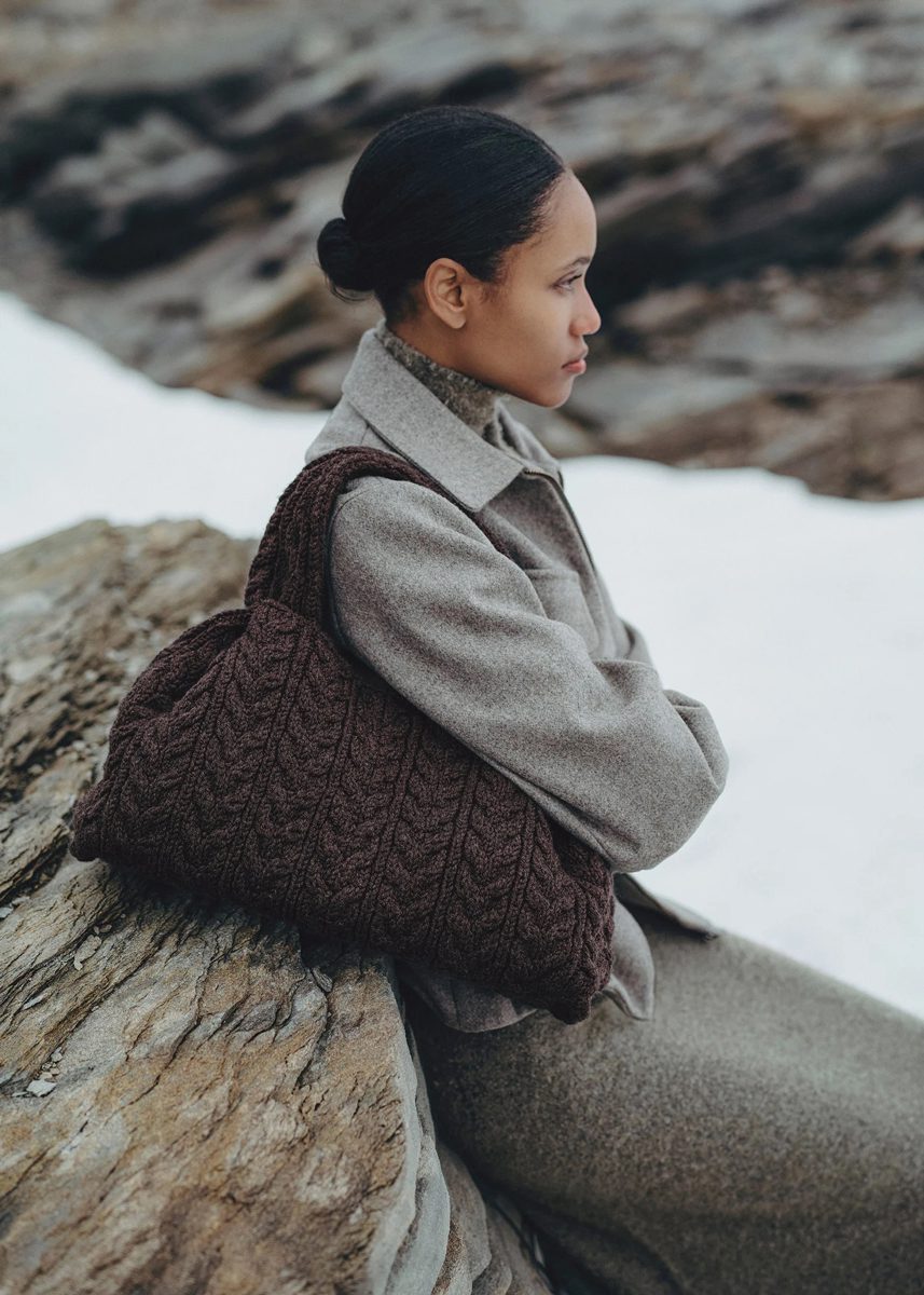 polene Nume?ro Neuf Mini Edition Merino Ebony polene Nume?ro Neuf Mini Edition Merino Ebony