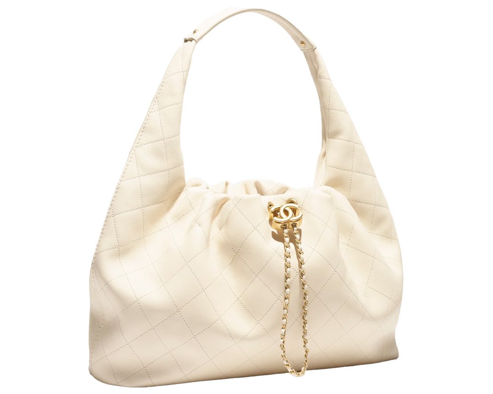 Chanel Leather Hobo, $,7,900