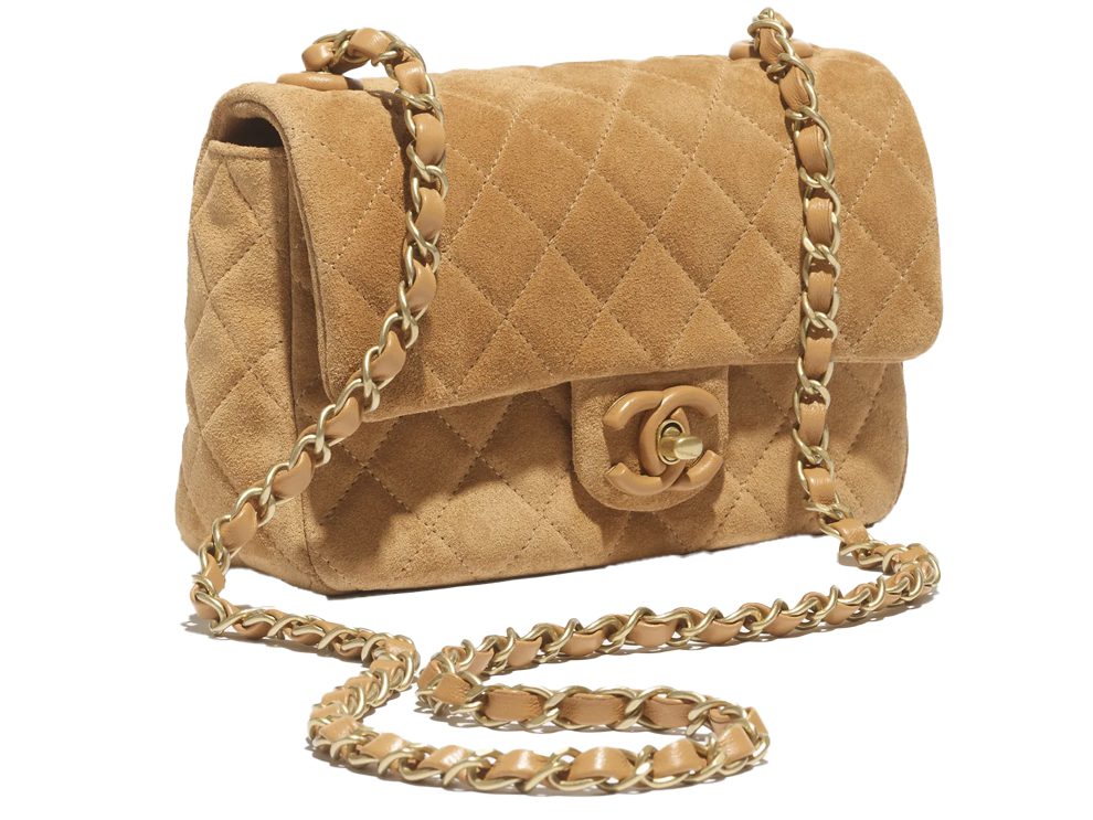 Chanel Mini Sueded Flap, $6,000