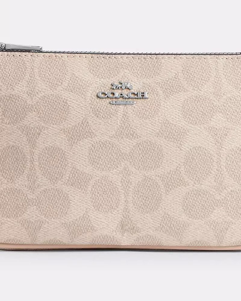 Coach Nolita 19 In Signature Canvas Silver Coach Nolita 19 In Signature Canvas Silver