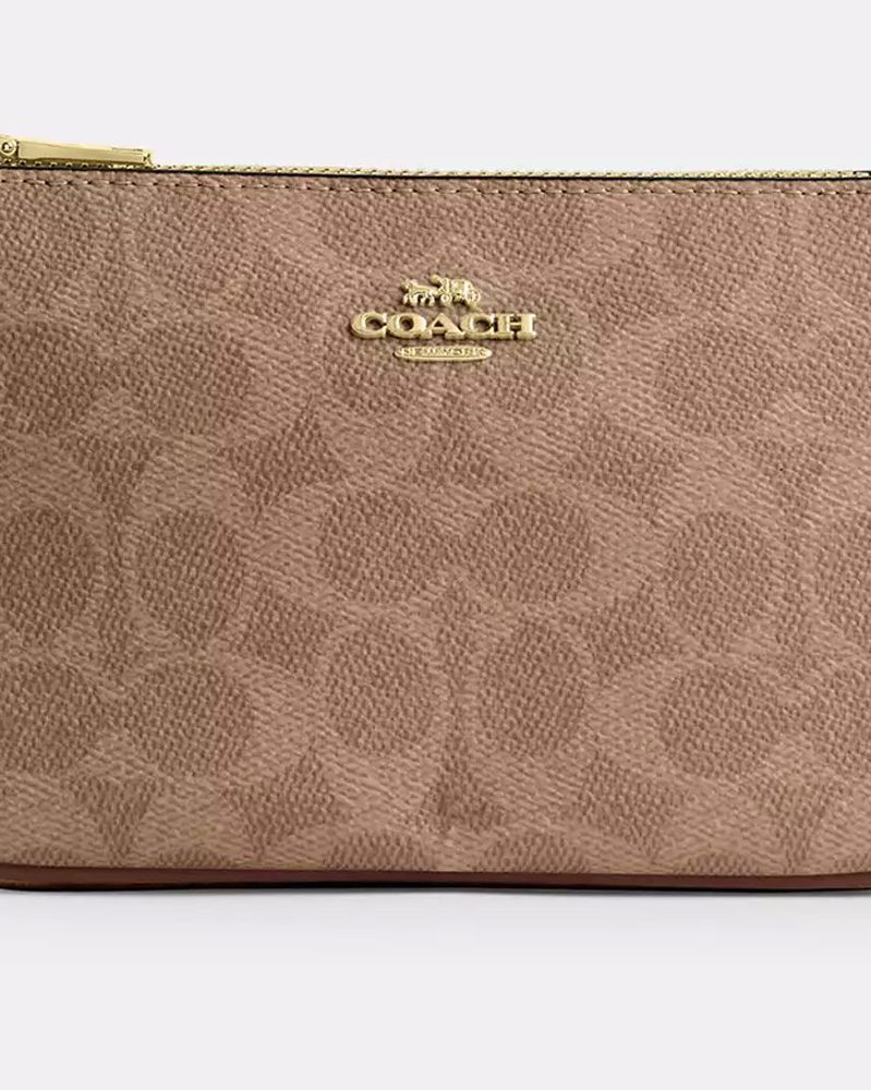 Coach Nolita 19 In Signature Canvas Tan Brown Coach Nolita 19 In Signature Canvas Tan Brown