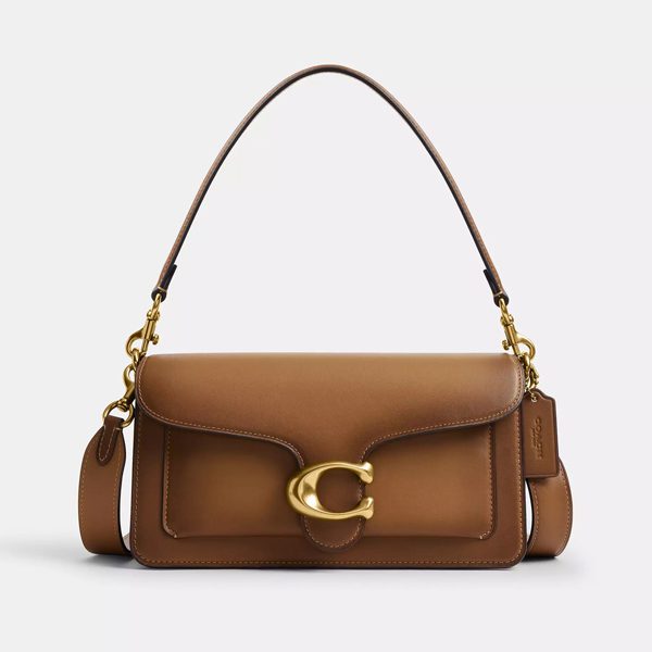 coach former Tabby Shoulder Bag 26 Honey Brown
