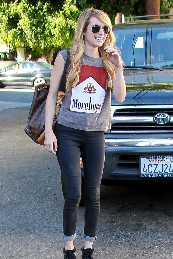 Emma Roberts LV Montsouris Backpack