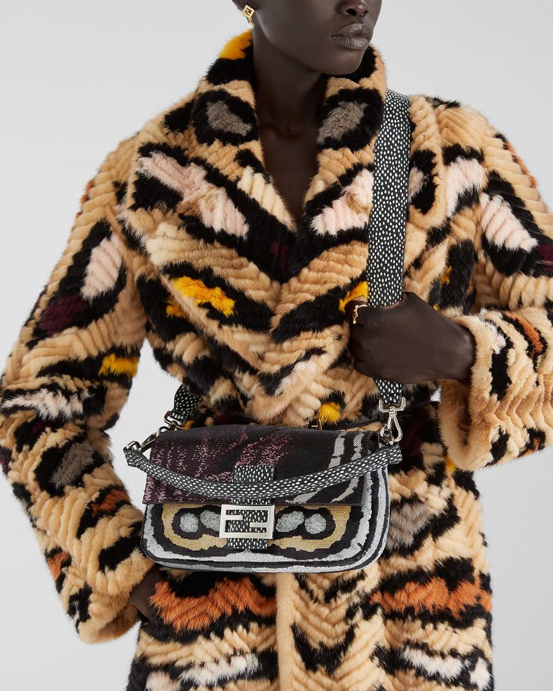 Fendi Baguette Sequin Butterlfy Wings