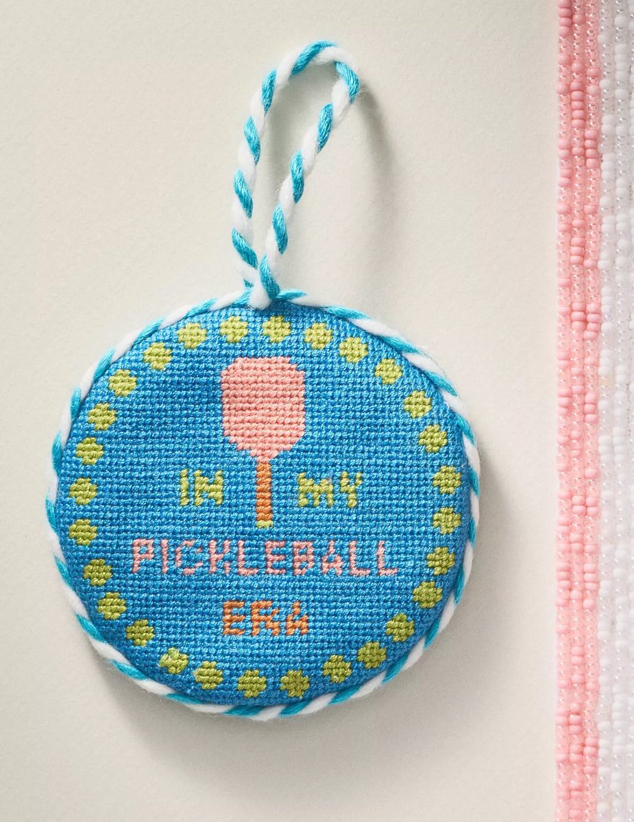 Furbish Studio Needlepoint Ornament