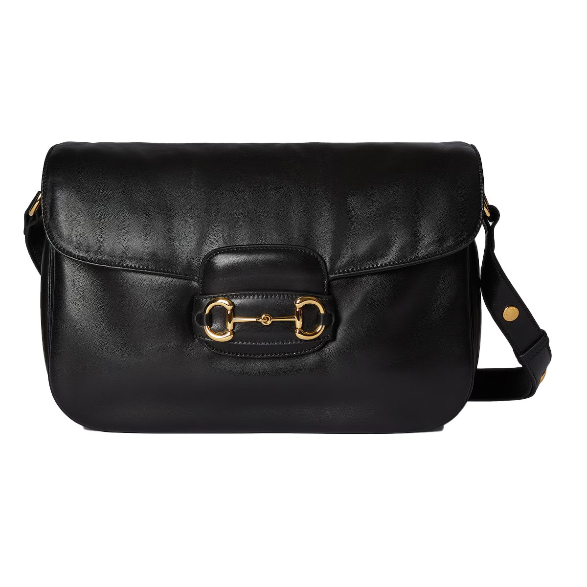 Gucci Horsebit 1955 Aura medium shoulder bag black